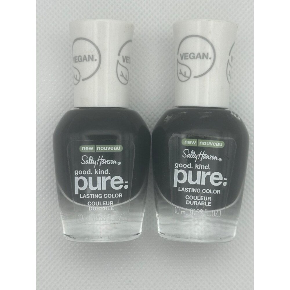 Sally Hansen Good.Kind.Pure Geode to Joy - Nail Polish - Black Stone‎ 2 pack